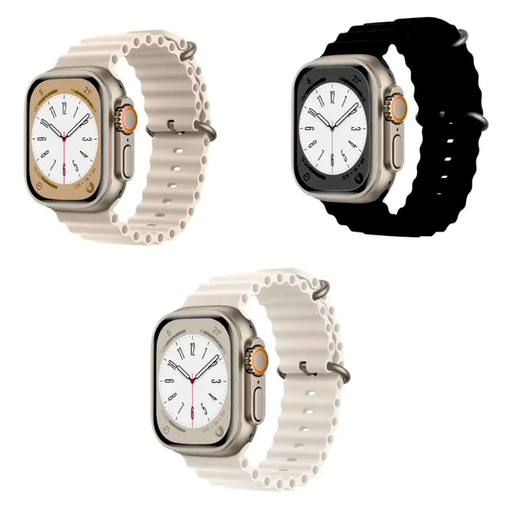 Ocean Band Strap For Apple Watch Ultra iWatch Series 9 8 7 6 SE 42/44/45/49mm